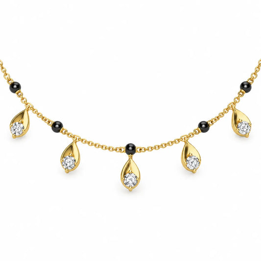 Roovi Reva 925 Sterling Silver Mangalsutra
