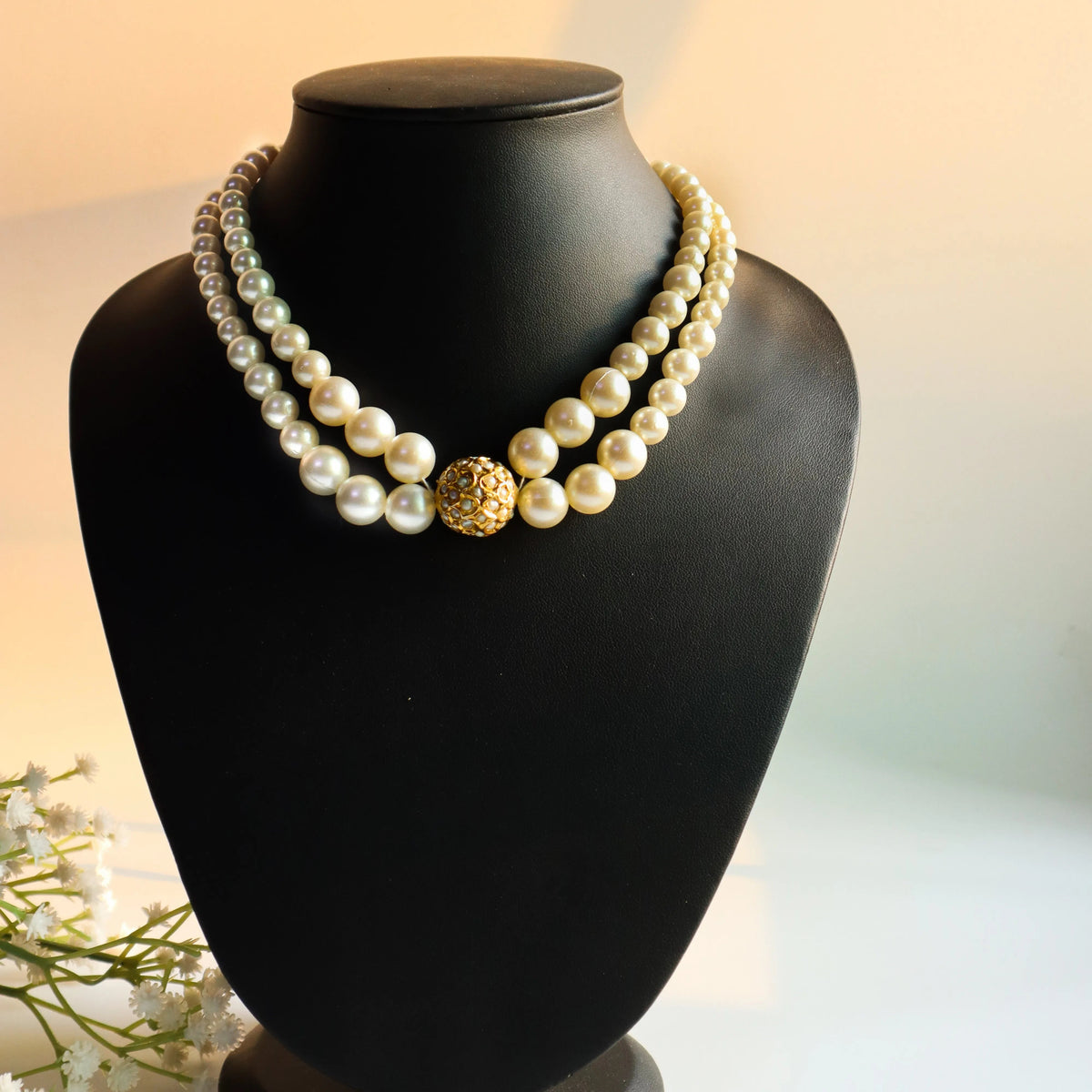 Roovi Princess Pearl Choker Women Necklace Pearls Roovi 