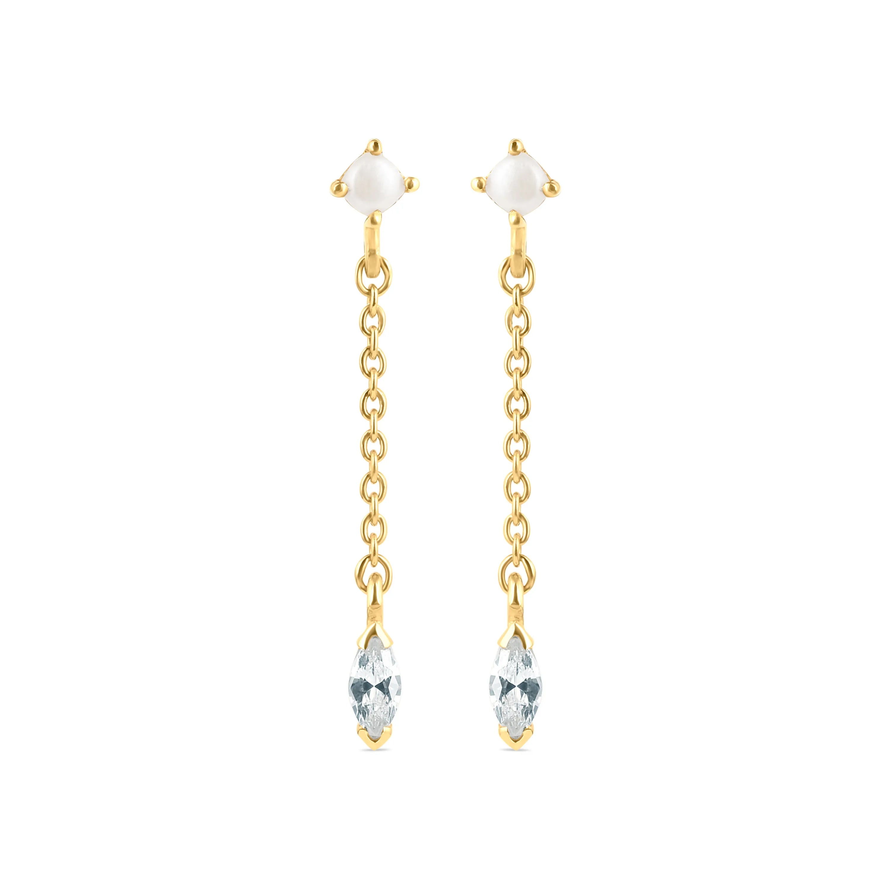 Buy Roovi Shine Long Earrings Online