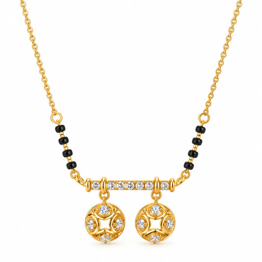Roovi Sitara 925 Silver Mangalsutra