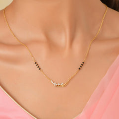 Roovi Avni Modern 925 Silver Mangalsutra Jewellery