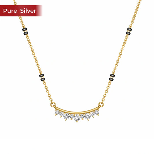 Roovi Ira Fine 925 Silver Mangalsutra