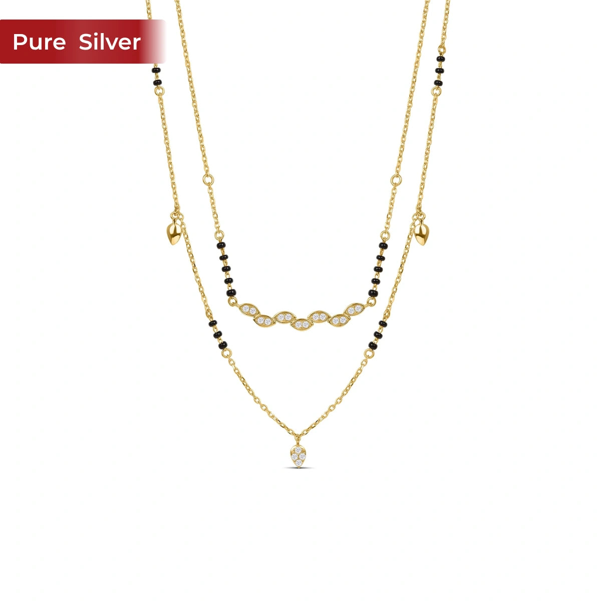 Roovi Myra Fine 925 Silver Mangalsutra