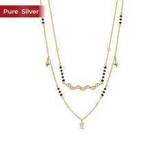 Roovi Myra Fine 925 Silver Mangalsutra