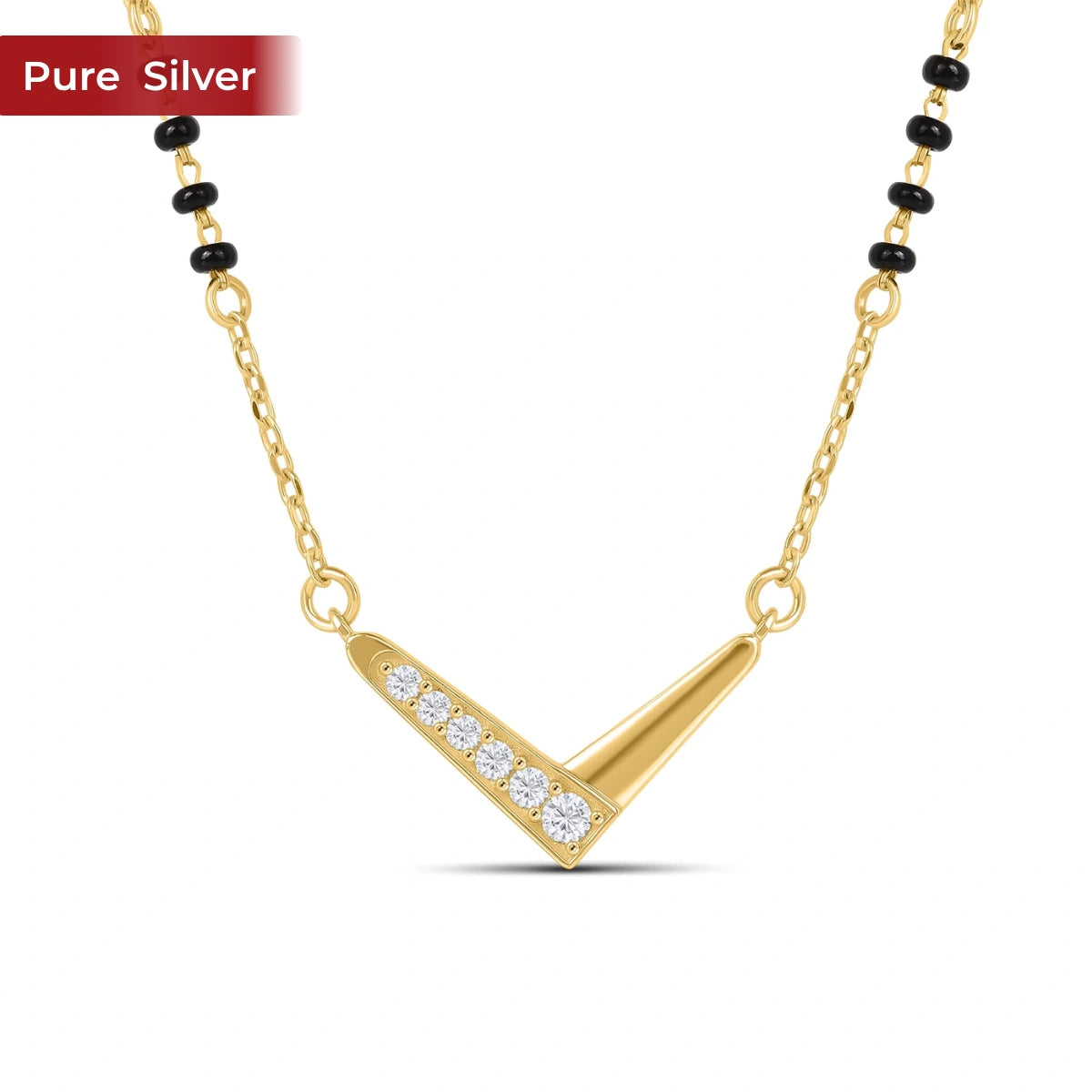 Roovi Veda 925 Silver Mangalsutra