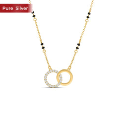 Roovi You & Me 925 Silver Designer Mangalsutra