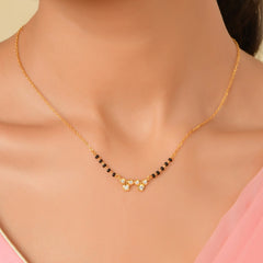 Roovi Ziya 925 Silver Mangalsutra Pendant