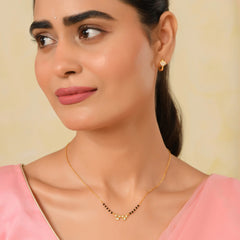 Roovi Ziya 925 Silver Mangalsutra for Women