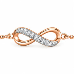Roovi Sutra Infinity 925 Sterling Silver Mangalsutra Bracelet