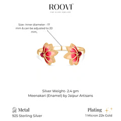 Lotus Aura 925 Silver Stack Ring I 1 Pc