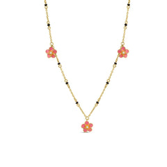 Meher Bloom 925 Silver Mangalsutra with 22kt Gold Plating