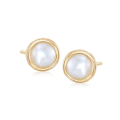 Buy Pearl Earrings in Gold Plated Silver Online