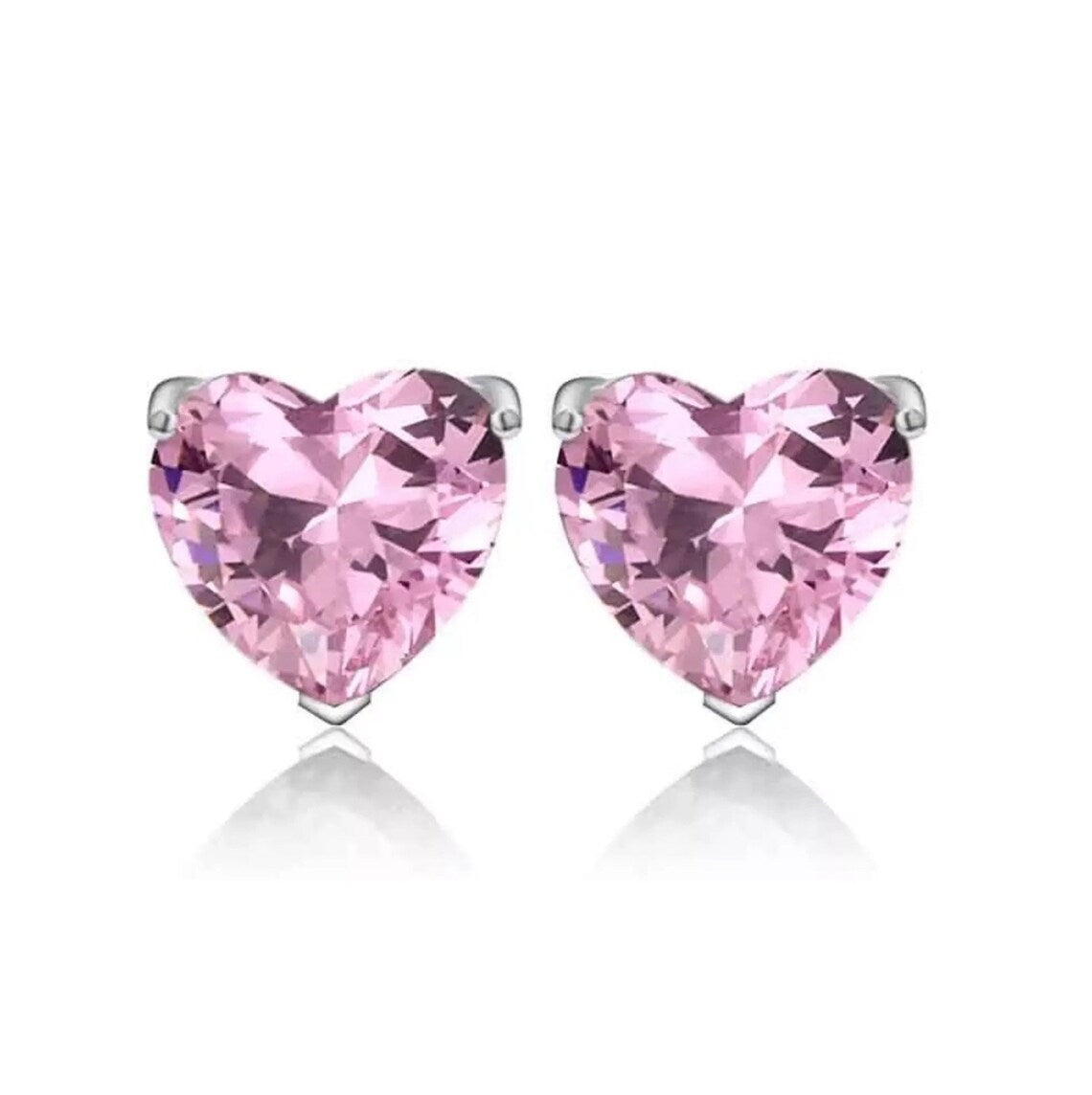 Purchase Silver Studs with American Diamond