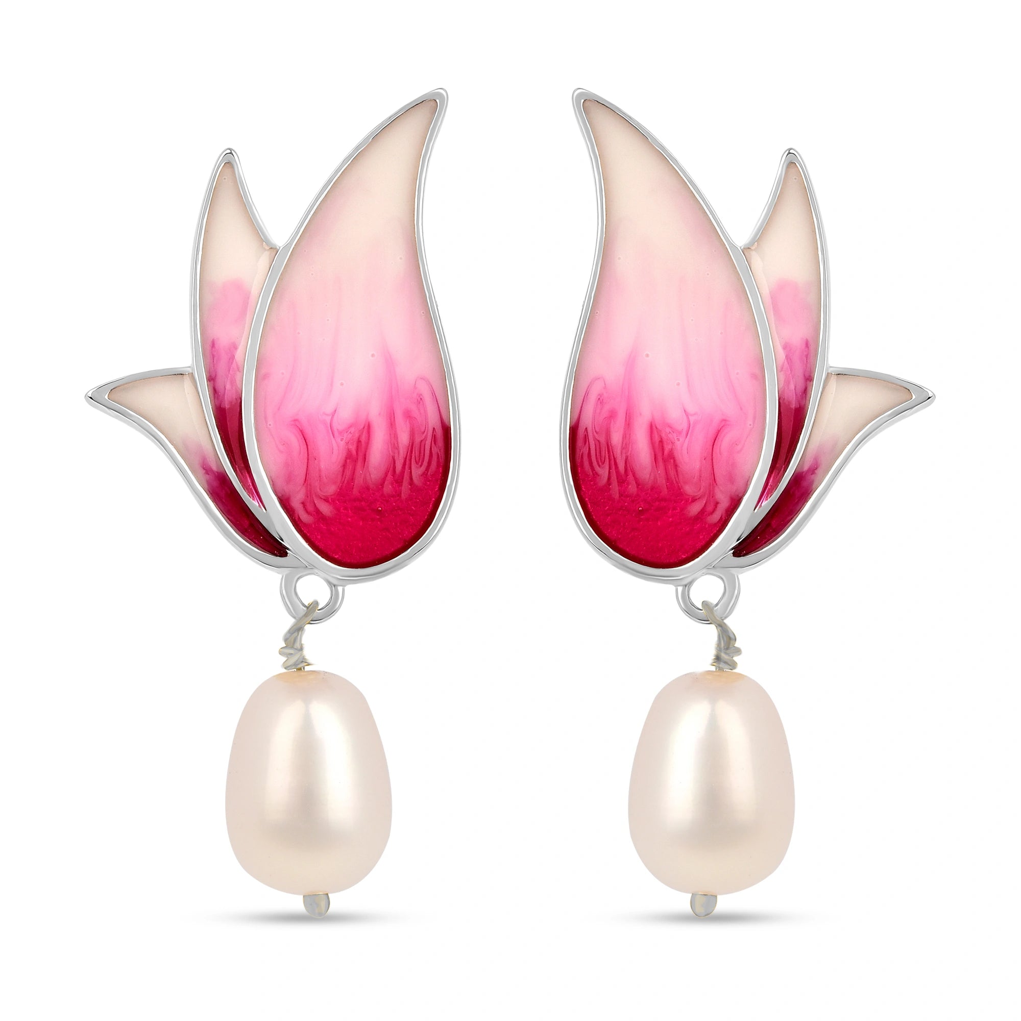 Buy Divine Lotus Party Earrings