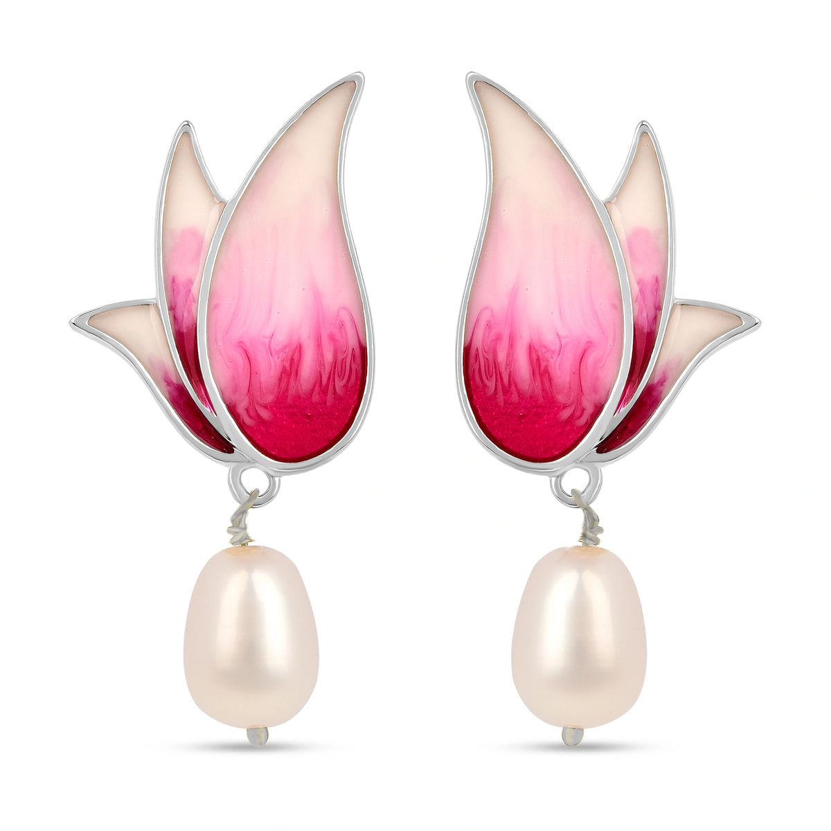 Buy Divine Lotus Party Earrings