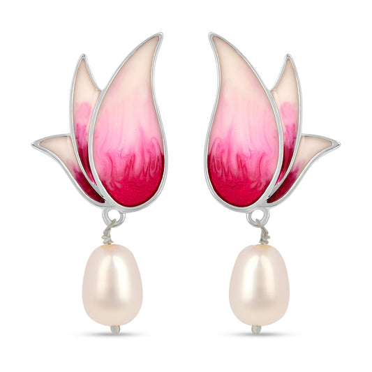 Buy Divine Lotus Party Earrings