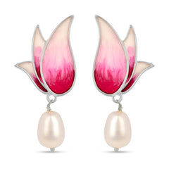 Buy Divine Lotus Party Earrings