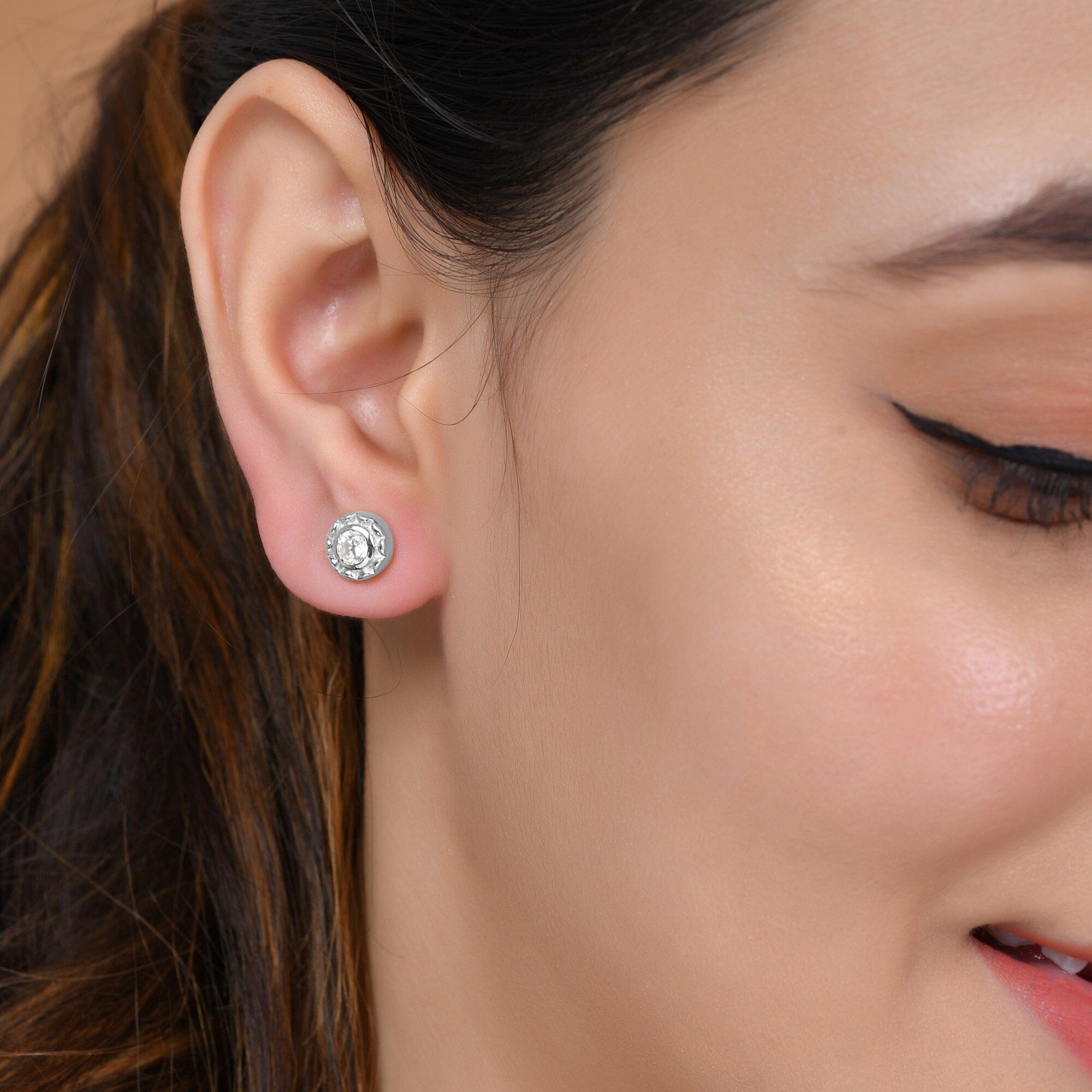 Buy 925 Silver Zircon Earrings